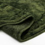 Mijölnir Juego de alfombrillas de baño de algodón, Verde